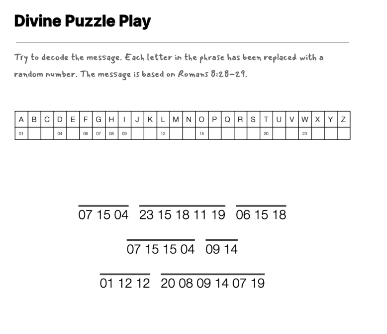 Stone Soup cryptogram